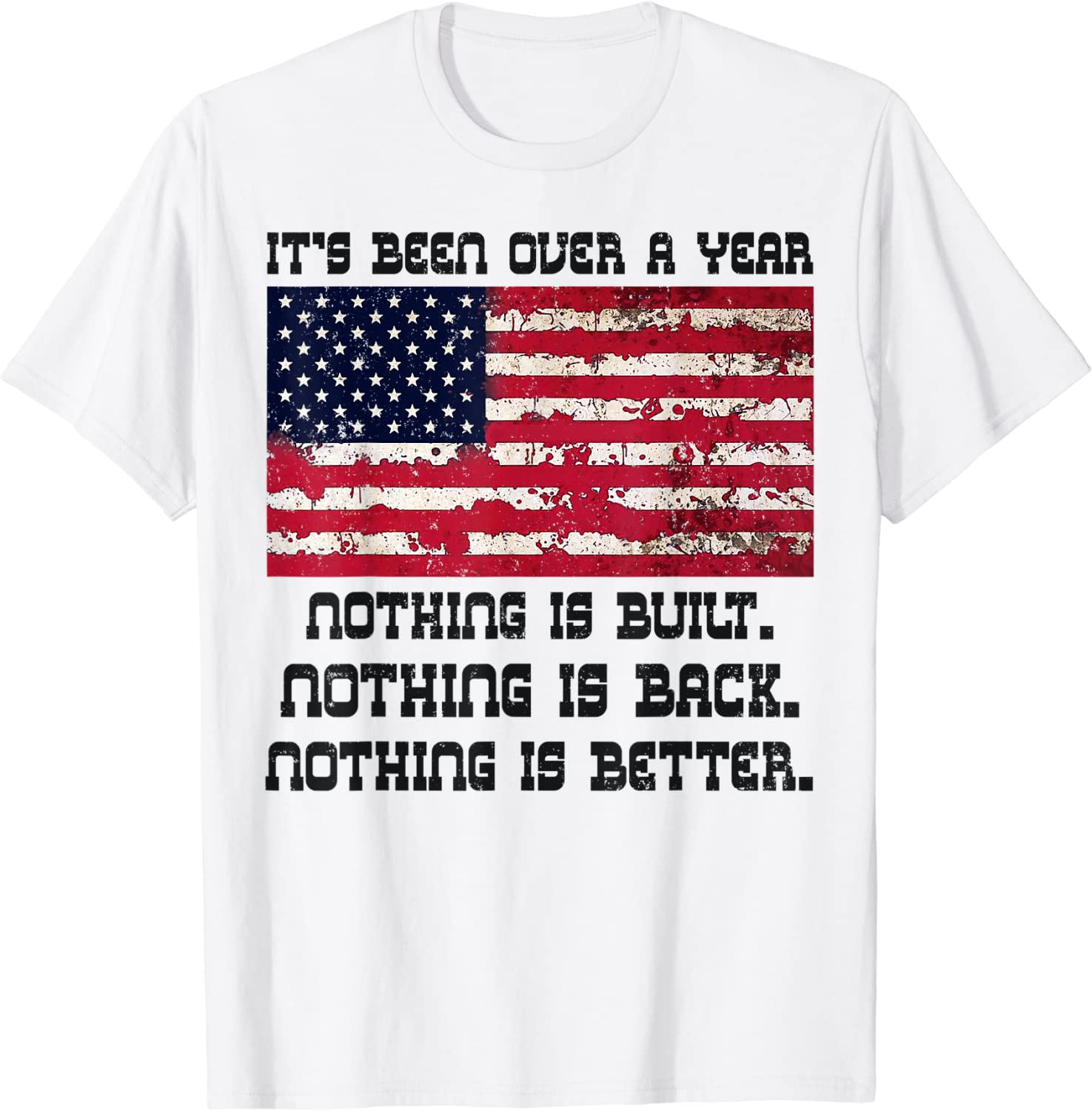 It's Built Over A Year Nothing Is Built Classic Shirt