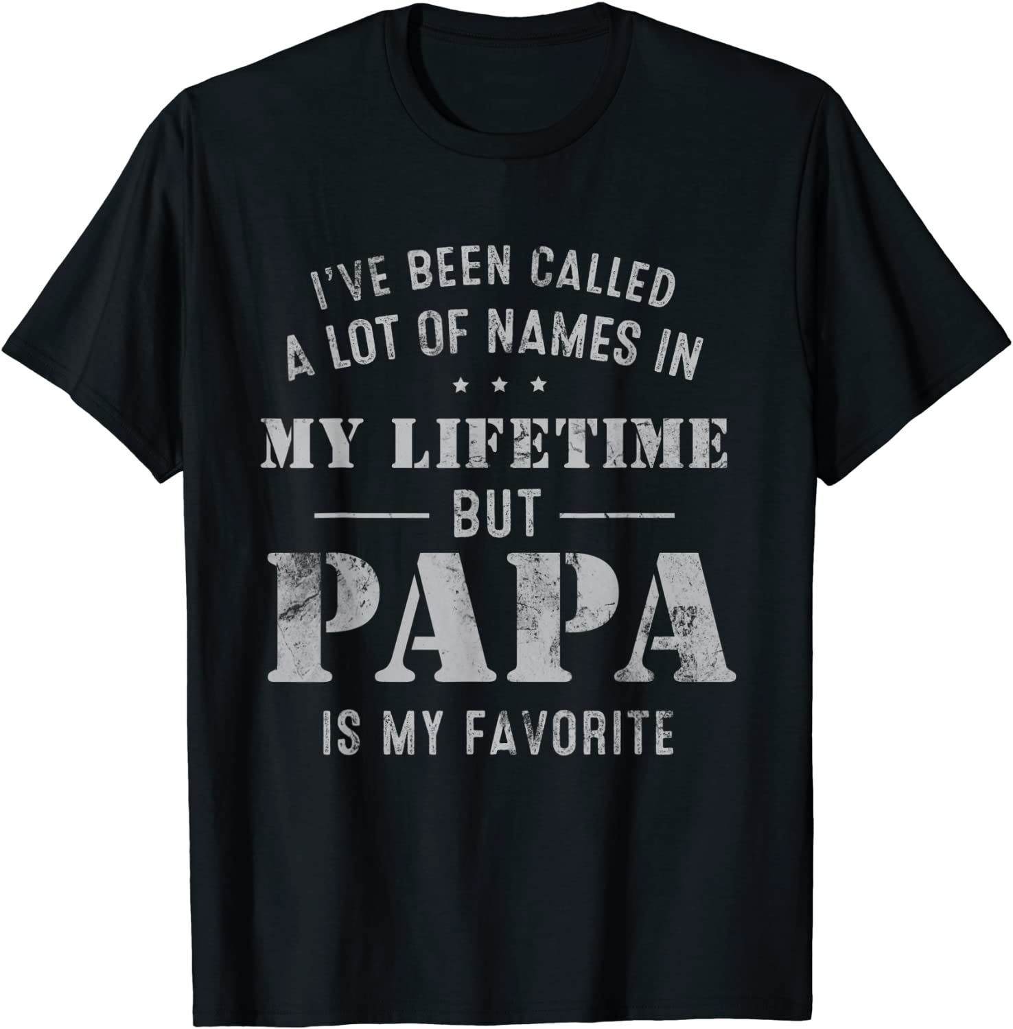 I've Been Called Lot Of Name But Papa Is My Favorite Fathers 2022 Shirt