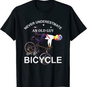 Joe Biden Bicycle Crash Trump Did it RIDIN With Biden T-Shirt