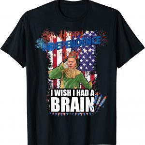 Joe Biden Confused Happy Independence-Day USA Flag T-Shirt