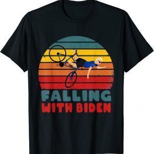 Joe Biden Falling With Biden Ridin Falling With Biden 2022 Shirt