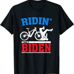 Joe Biden Falling With Biden Ridin With Biden Meme T-Shirt