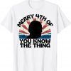 Joe Biden Merry 4th of You Know The Thing Silhouette 2022 Shirt