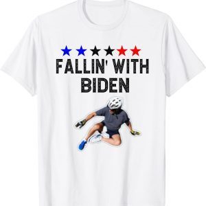Joe Biden falling off bicycle Biden bike meme 2022 Shirt