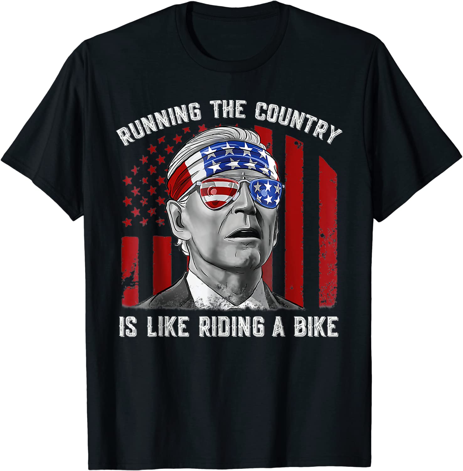 Joe Biden falling off his bicycle Biden Falls off Bike 2022 Shirt