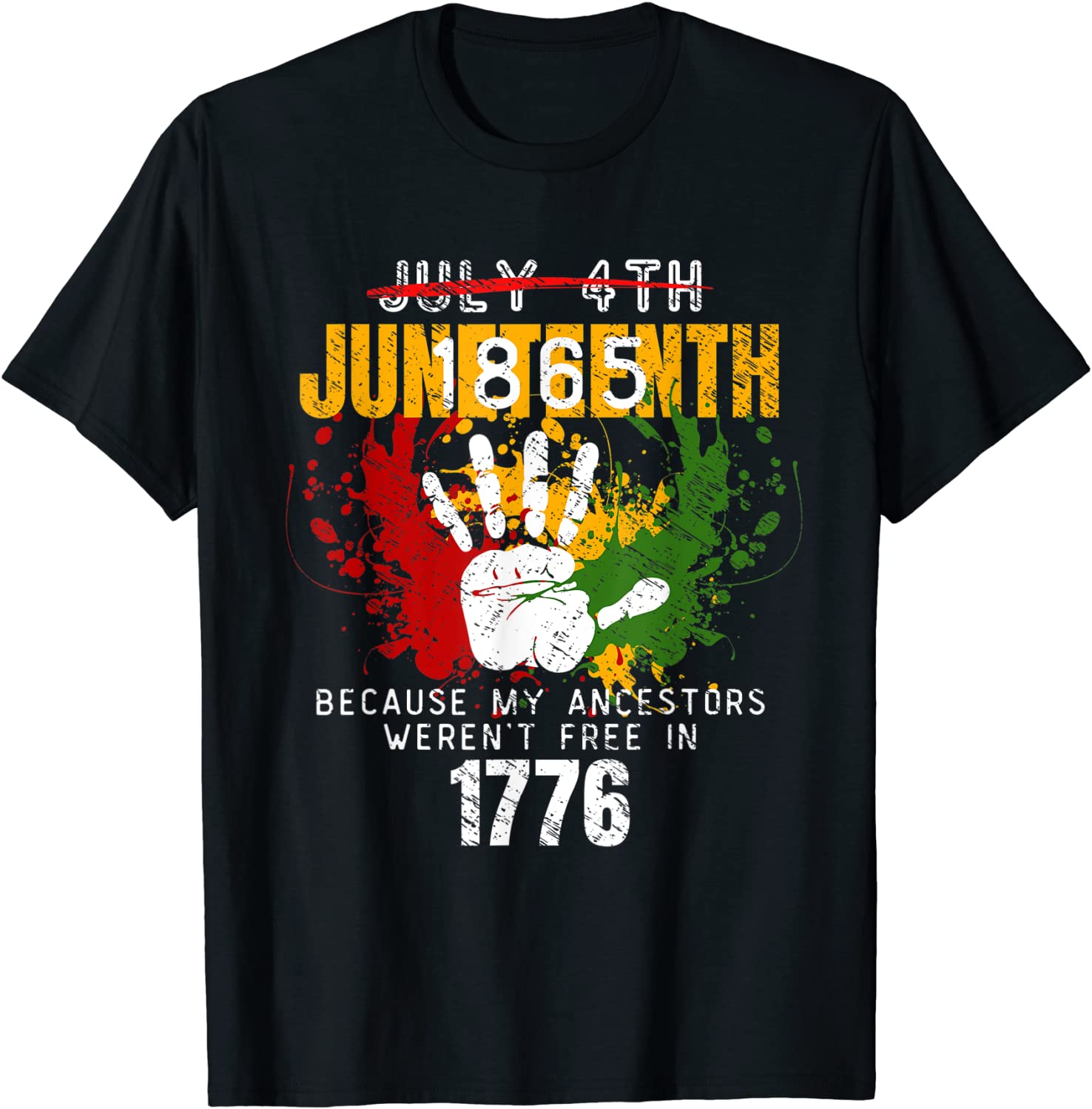 Juneteenth 1865 June 19 African American 2022 Shirt