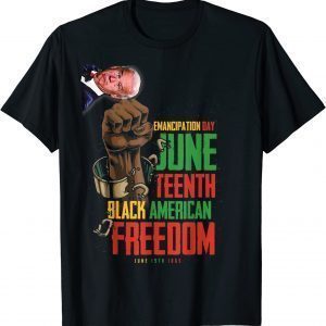 Juneteenth American Freedom Black Pride Joe Biden 4th Classic Shirt