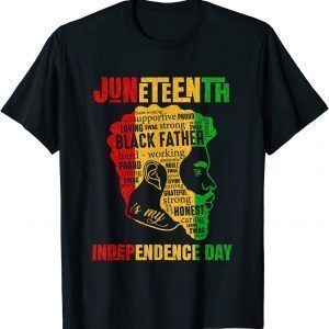 Juneteenth Is My Independence Day Black King Fathers Day 2022 Shirt
