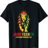 Juneteenth Is My Independence Day Black King Lion Father Day 2022 Shirt