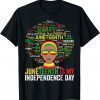 Juneteenth Is My Independence Free Day Queen 2022 Shirt