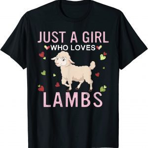Just a Girl Who Loves Lambs 2022 Shirt