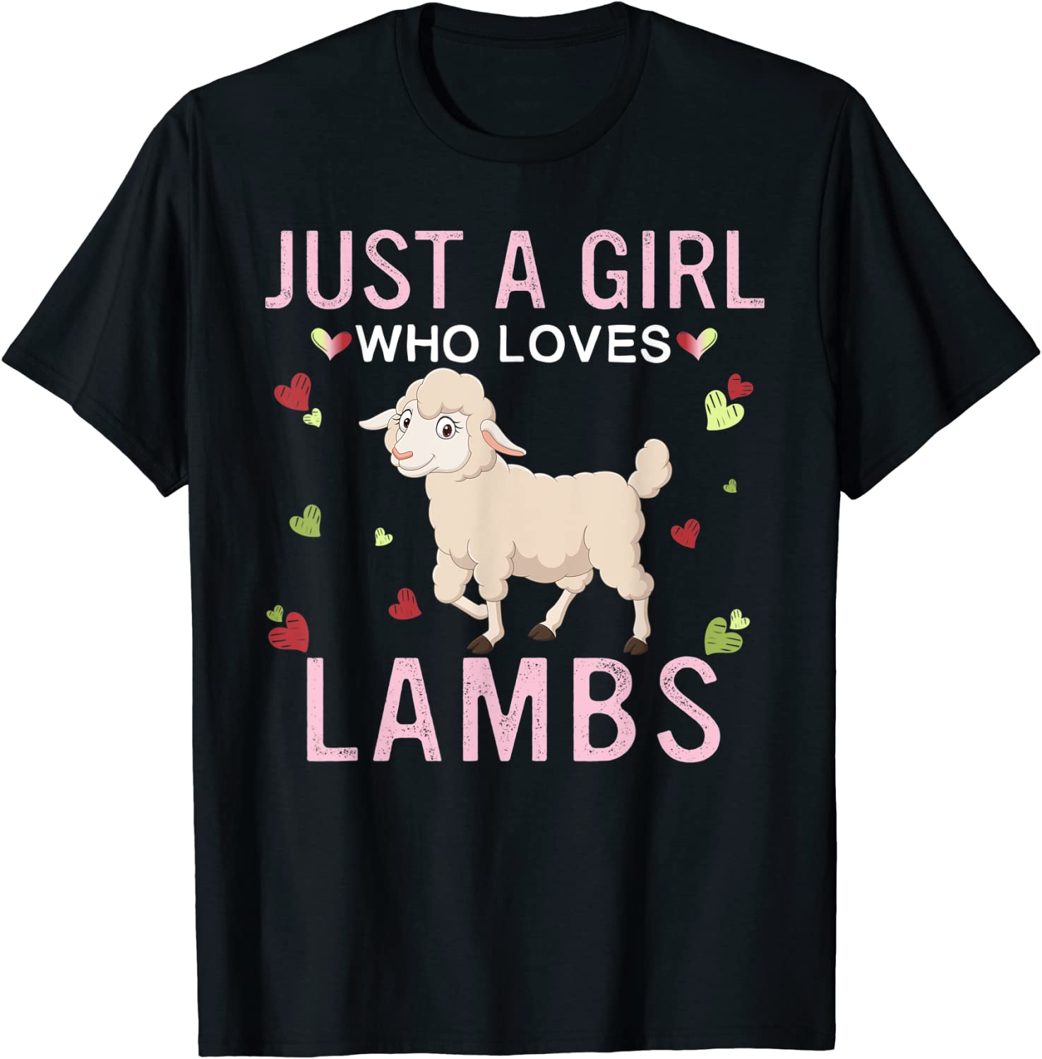Just a Girl Who Loves Lambs 2022 Shirt