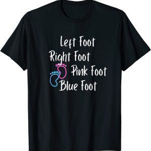 Left Foot Right Foot, Pink Foot Blue Foot Clubfoot Awareness 2022 Shirt