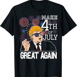 Make 4th of July Great Again Donald Trump, Pro-Trump 2022 Shirt