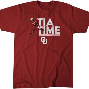 Oklahoma Softball: Tiare Jennings Tia Time 2022 Shirt