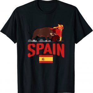 Spain Flag Bull Fighting Spanish Classic Shirt