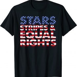 Stars Stripes and Reproductive Rights Feminist US flag 2022 Shirt