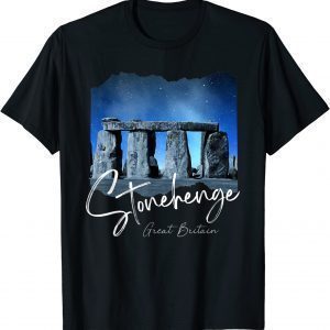 Stonehenge England Souvenir - Stonehenge At Night Classic Shirt