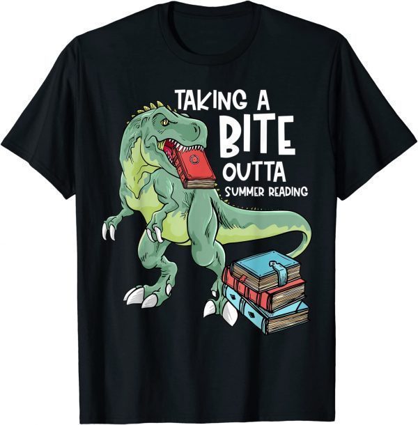 Summer Reading 2022 Oceans of Possibilities T-rex Dinosaur 2022 Shirt