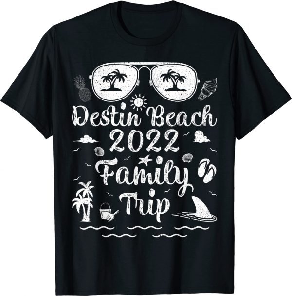 Summer Vacation Family Trip 2022 Florida Destin Beach 2022 Shirt