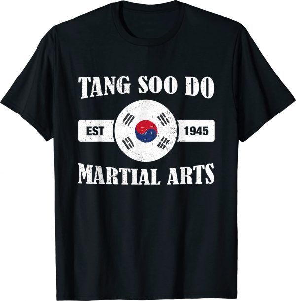 Tang Soo Do Established 1945 MMA Martial Arts Limited Shirt