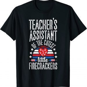 Teacher Assistant 4th of July Teacher Aide Appreciation 2022 Shirt