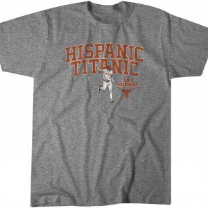 Texas Baseball Ivan Melendez Hispanic Titanic Shirt