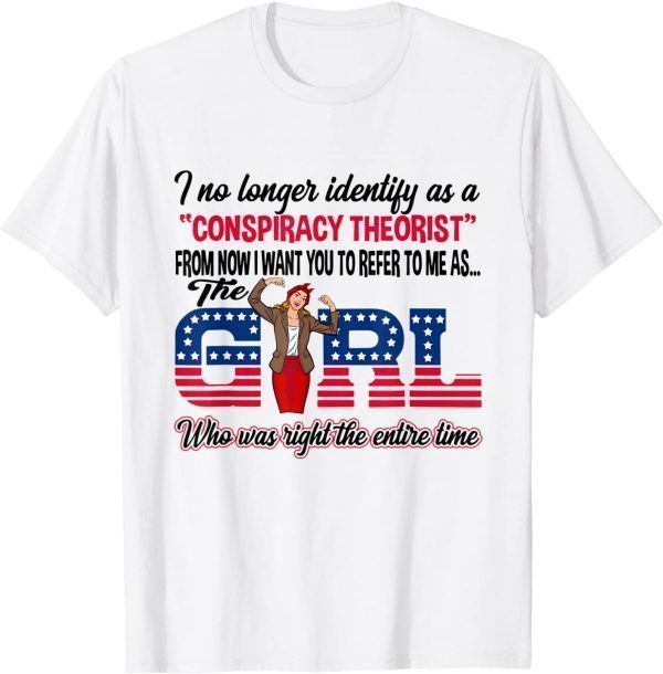 The Girl Who Was Right biden anti Democrat 2022 Shirt