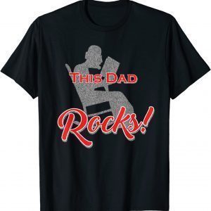 This Dad Rocks Rocking Chair 2022 Shirt