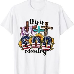 This is god country american flag usa 2022 Shirt