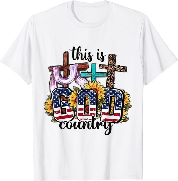 This is god country american flag usa 2022 Shirt