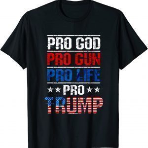 Trump 2024 American Flag Vintage MAGA Trump 2024 T-Shirt