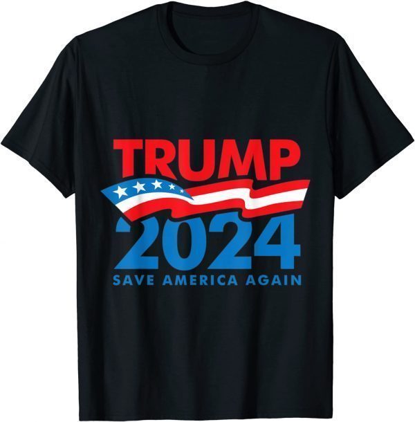 Trump 2024 Retro President 4th July 2022 Shirt