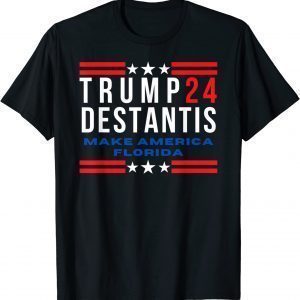 Trump DeSantis 2024, Make America Florida Election 2022 Shirt