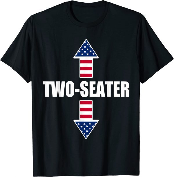 Two Seater 4th Of July Day Vintage American 2022 Shirt