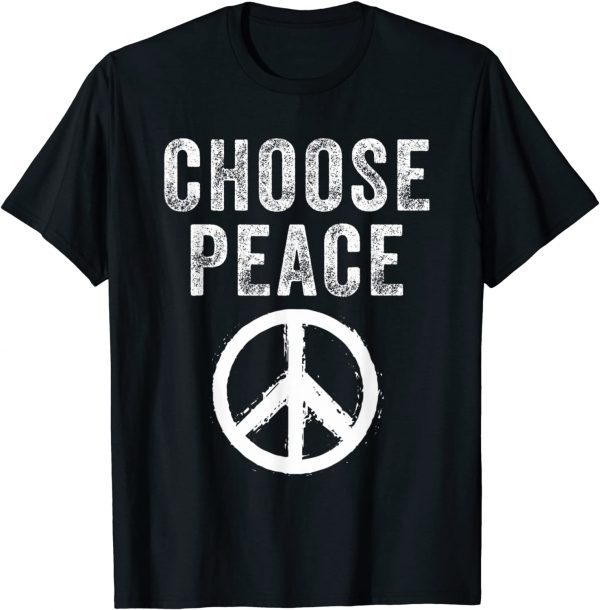 Uvalde Anti Gun Choose Peace Wear Orange Enough End Gun Violence 2022 Shirt