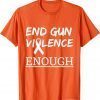 Uvalde End Gun Violence Enough Ribbon Classic Shirt