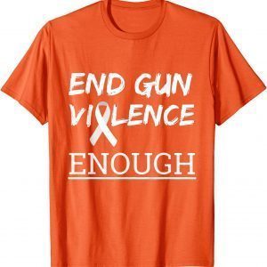 Uvalde End Gun Violence Enough Ribbon Classic Shirt