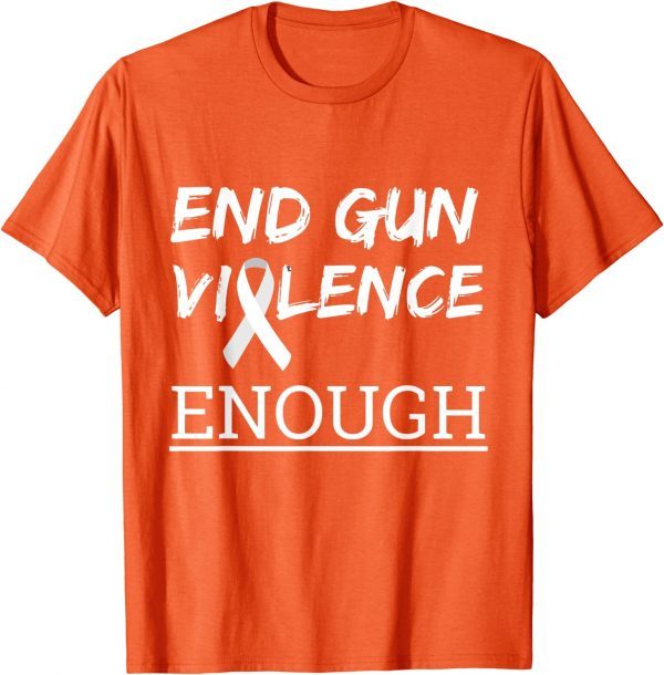 Uvalde End Gun Violence Enough Ribbon Classic Shirt