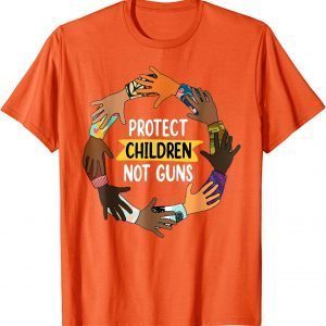 Uvalde Protect Children Not Guns Wear Orange Day Classic Shirt