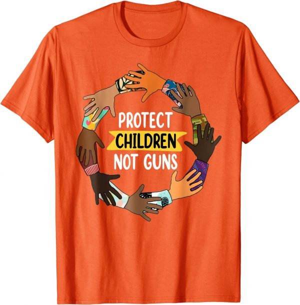 Uvalde Protect Children Not Guns Wear Orange Day Classic Shirt