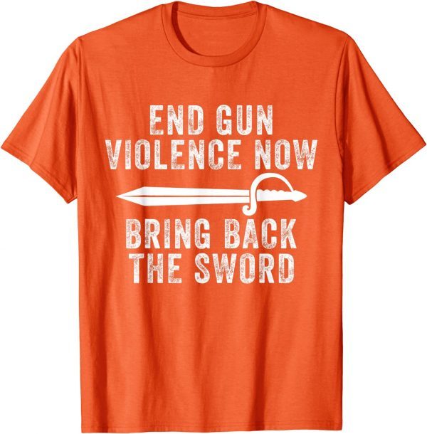 Uvalde Texas Anti Gun Awareness Day Wear Orange Enough End Gun Violence 2022 T-Shirt