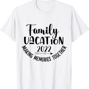 Vintage Family Trip Summer Vacation Beach 2022 Limited Shirt