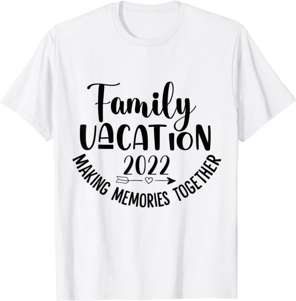 Vintage Family Trip Summer Vacation Beach 2022 Limited Shirt