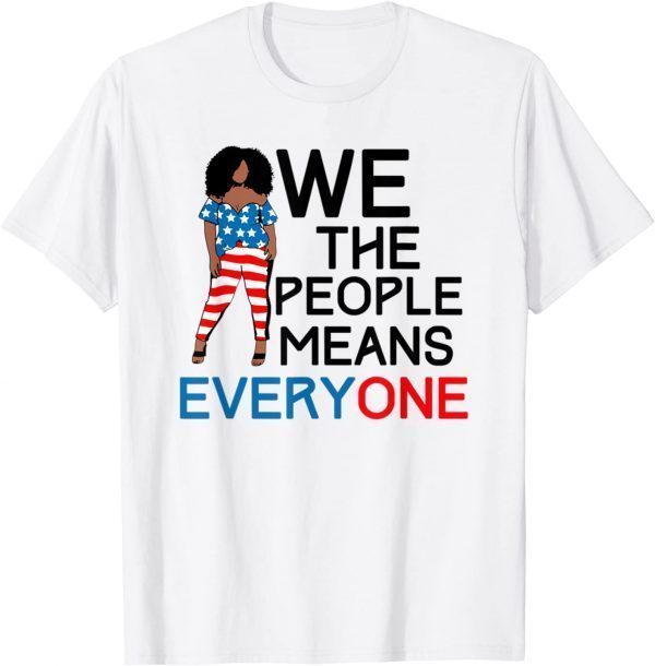 We The People African American Black Lives Matter T-Shirt