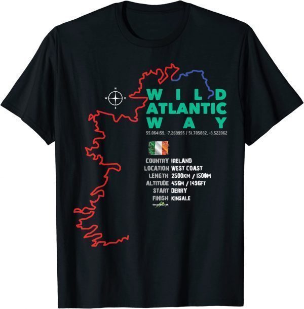Wilds Atlantic Way Ireland Classic Shirt