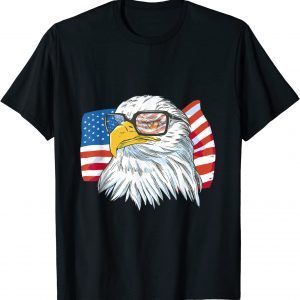 4th Of July USA American Flag Patriotic Eagle 2022 Shirt