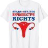 4th of July stars and stripes and reproductive rights Classic Shirt