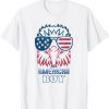 All American Boy Retro Eagle Flag Vintage 4th July 2022 Shirt