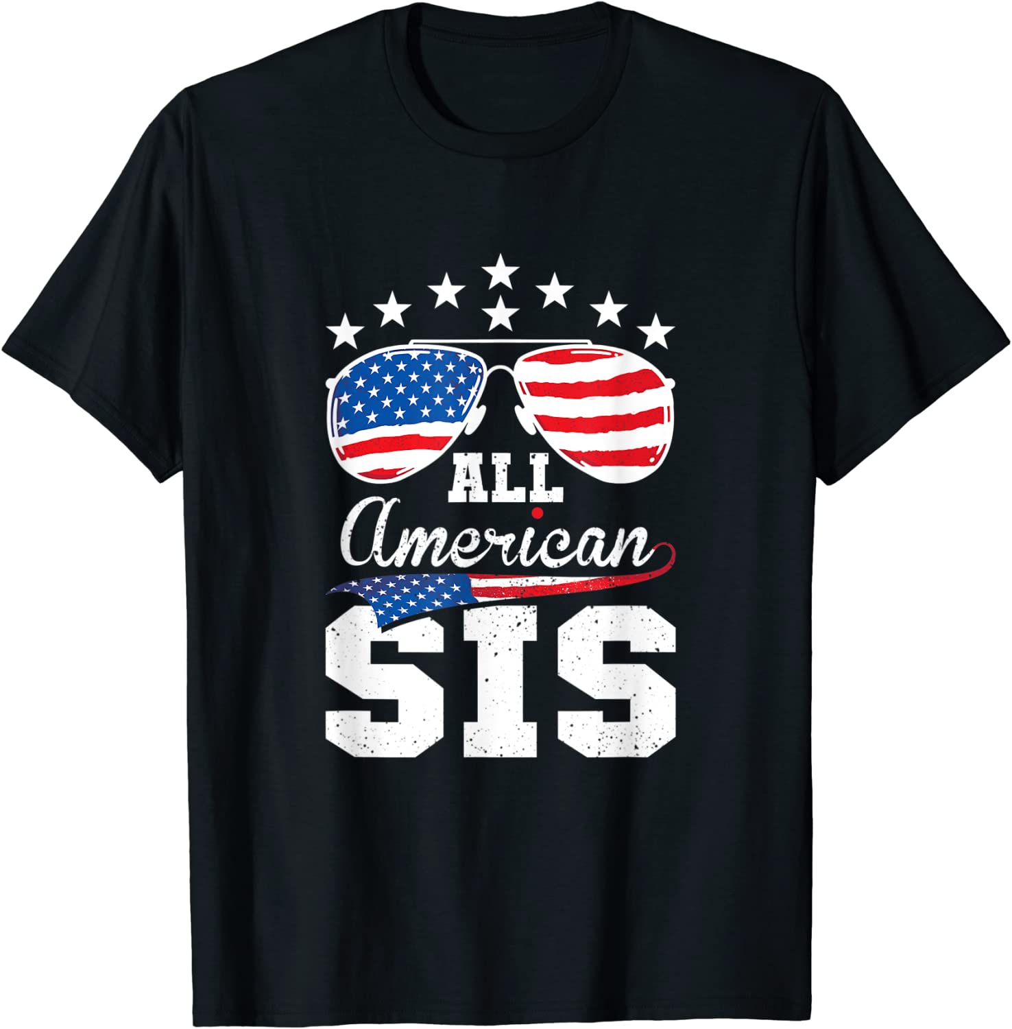 All American Sis 4th of July Matching Family Classic Shirt